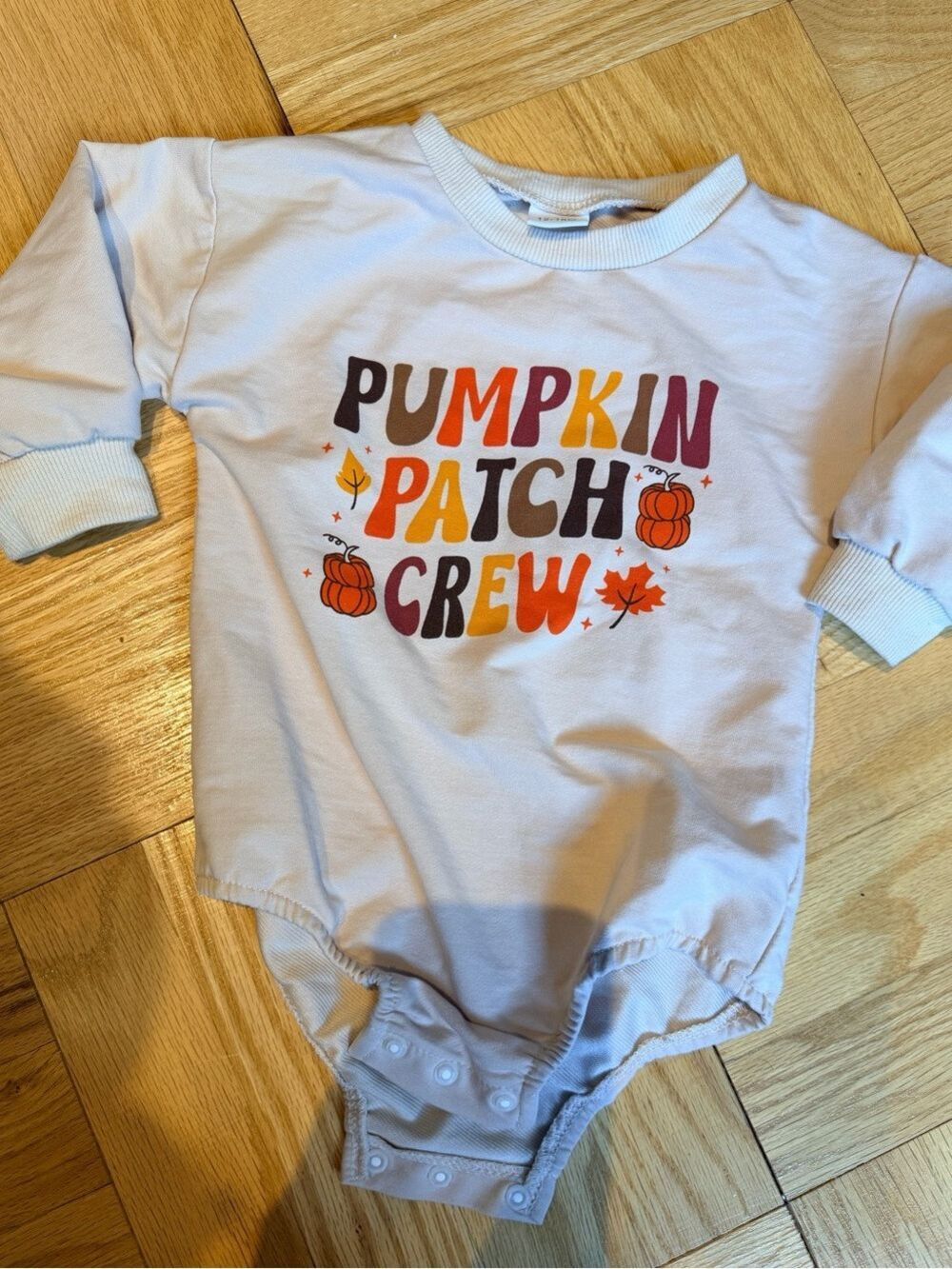 Pumpkin Patch 12-18 Months Onesie